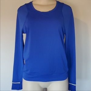 Lululemon Long Sleeve Shirt Royal Blue 6 Running Athletic Top